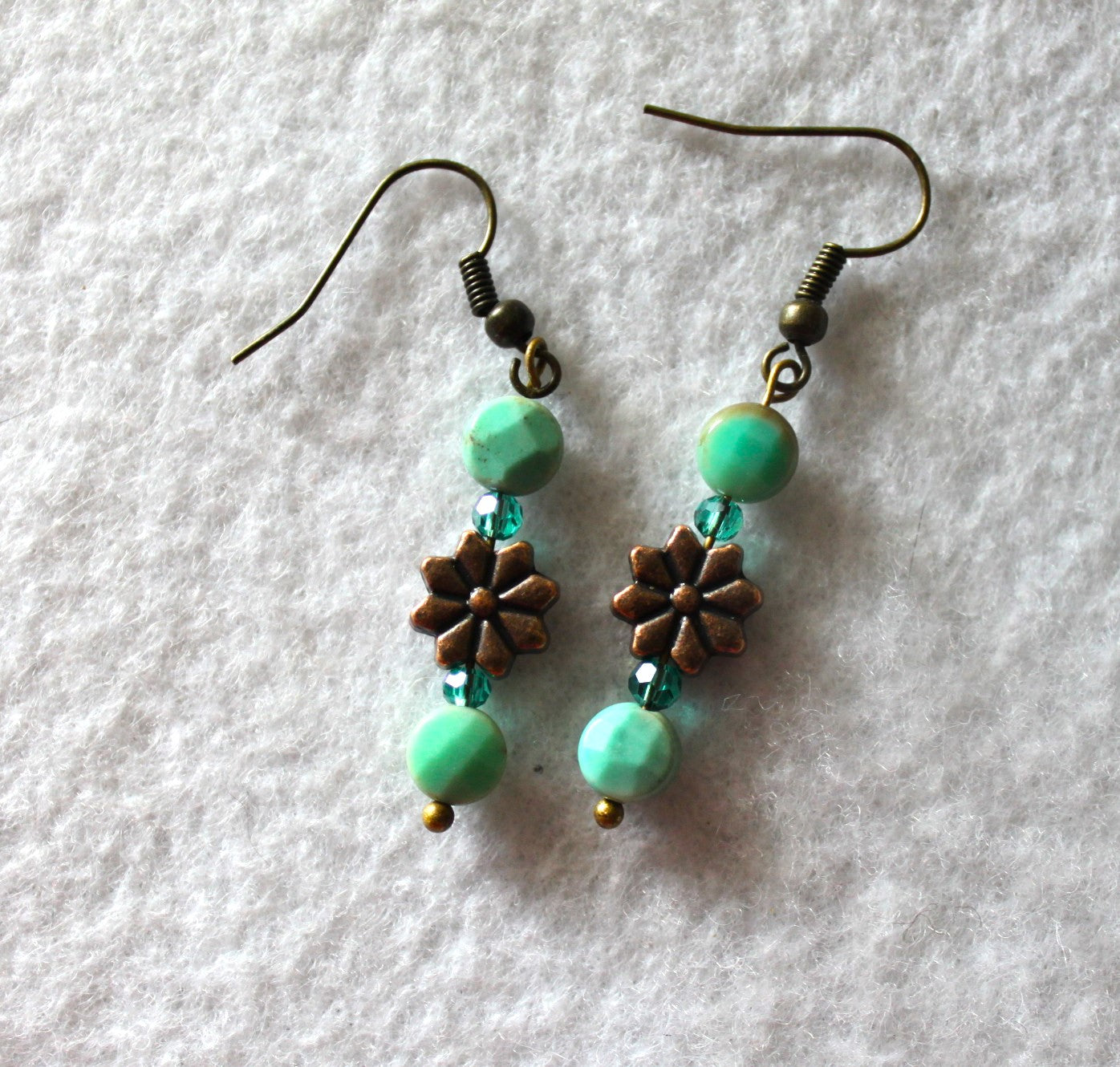 Chrysoprase Earrings