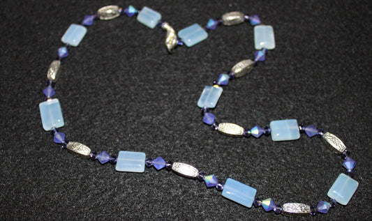 Blue Chalcedony Necklace